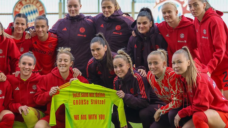 Der FC Bayern verlängerte als Reaktion auf die Diagnose den Vertrag von Maria Luisa Grohs vorzeitig.