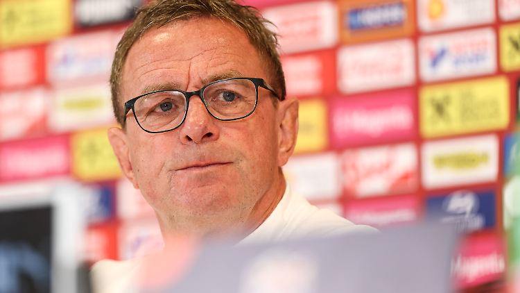 Ralf Rangnick war voll des Lobes für seine österreichischen Fußballer.