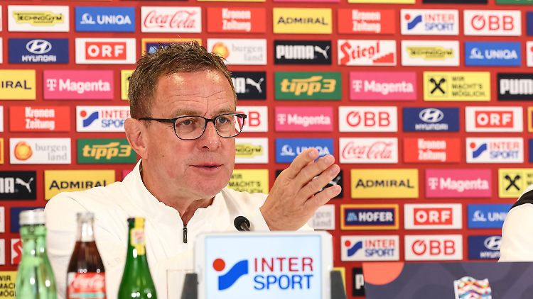 Ralf Rangnick hatte einiges zu sagen und er war dabei sehr verärgert.