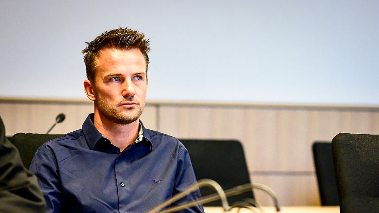 Manuel Riemann im August 2024 im Landgericht Bochum.