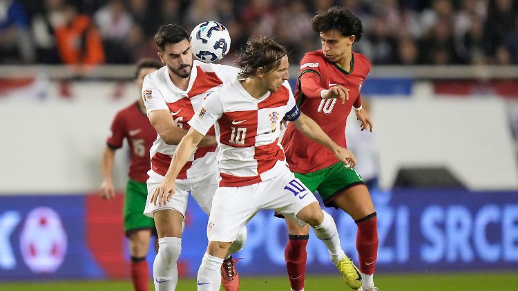 Luka Modric und seine Kroaten könnten der Gegner des DFB-Teams werden.