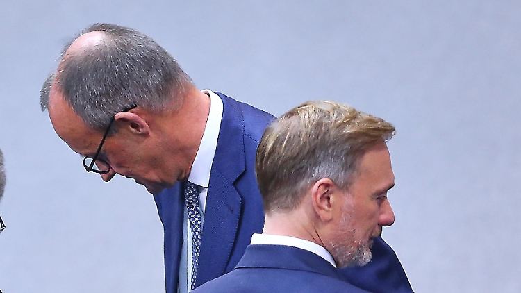 CDU-Chef Merz hatte bereits angekündigt, der FDP keine Wahlkampfhilfe zu leisten.