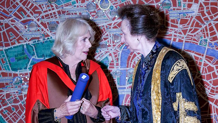 Zwei, die sich mögen: Königin Camilla (l.) und Prinzessin Anne.