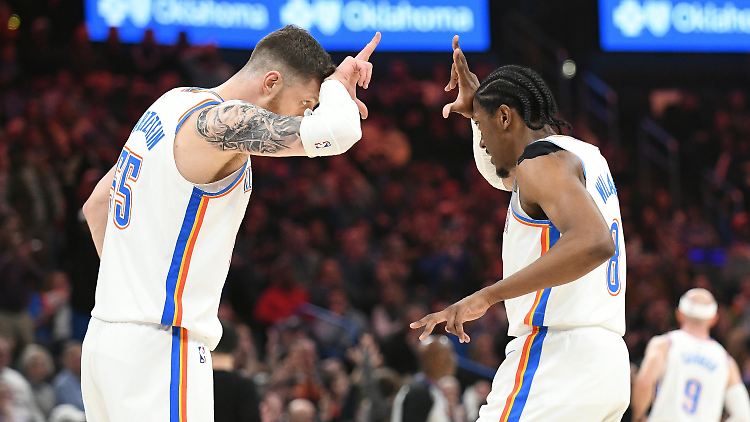 Isaiah Hartenstein glänzt beim NBA-Debüt für OKC.