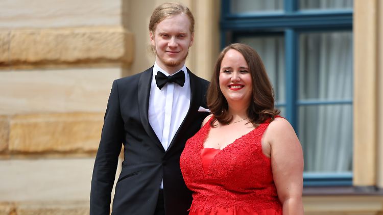 Seit August verheiratet: Ricarda Lang und Florian Wilsch.