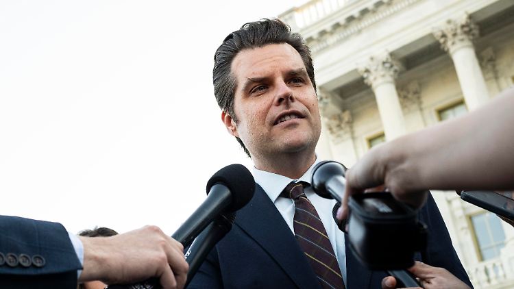 Wird doch nicht oberster Staatsanwalt: Matt Gaetz.