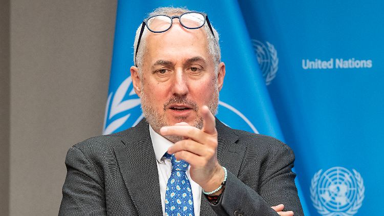 Stéphane Dujarric ist nach Putins Drohung in Sorge.