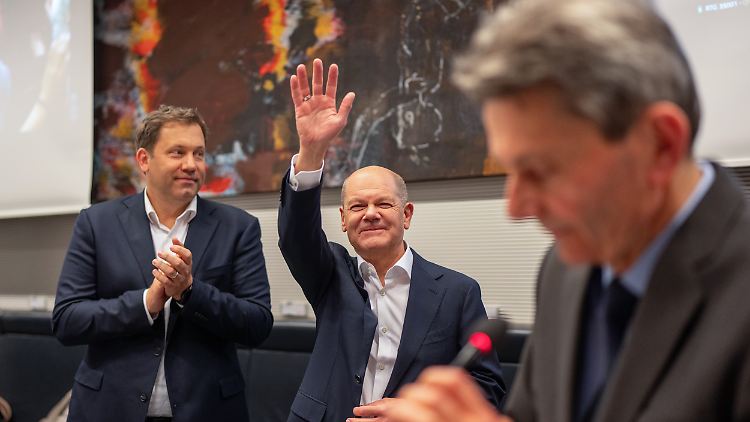 Geschafft: Noch-Kanzler Scholz wird nun auch Kanzlerkandidat der SPD.