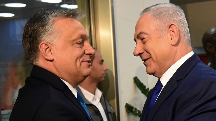 Orban und Netanjahu pflegen gute Beziehungen.
