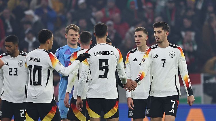 Hat sich das Nations-League-Viertelfinale erspielt: die deutsche Fußball-Nationalmannschaft.