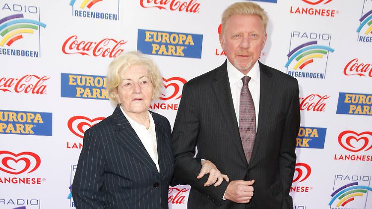 Waren immer eng verbunden: Elvira Becker und ihr Sohn Boris.