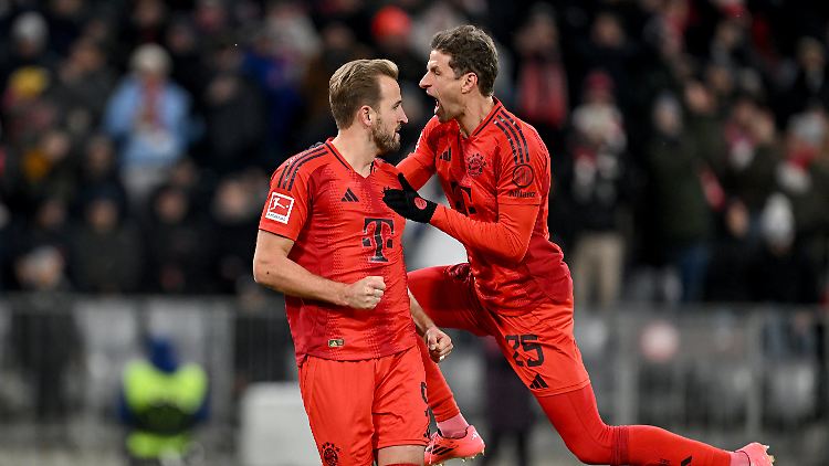 Noch hat Thomas Müller Spaß auf dem Platz.