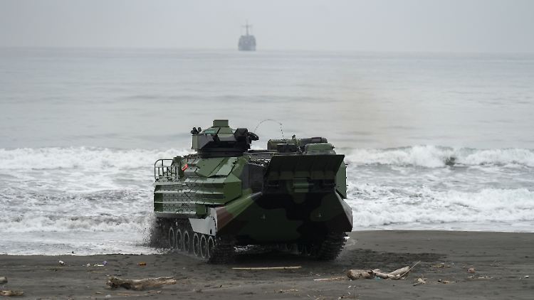Taiwan fürchtet eine mögliche chinesische Invasion. Bei der Verteidigung der Insel spielen die USA eine entscheidende Rolle. 
