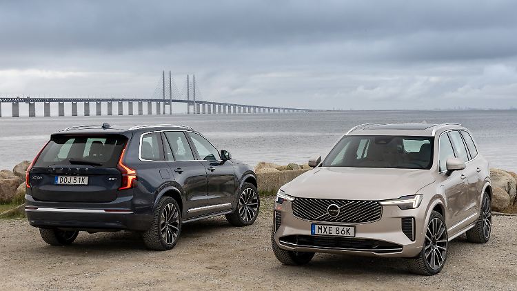 Leicht, aber wirkungsvoll aufgefrischt gehen die Volvo-XC90-Modelle in das neue Modelljahr.