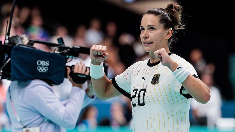 Bei den Olympischen Spielen in Paris erreichte das DHB-Team um Emily Bölk das Viertelfinale.