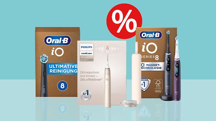 Black Friday putzt die Angebote für elektrische Zahnbürsten bis auf Bestpreisniveau.
