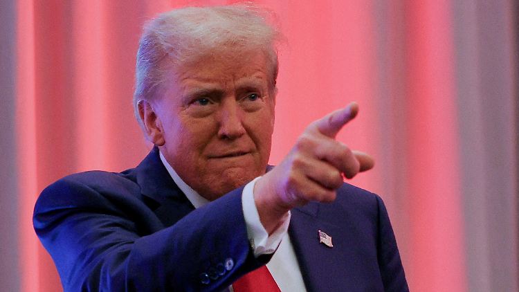 Hat seine eigenen Vorstellungen vom Regierungsübergang: Donald Trump.