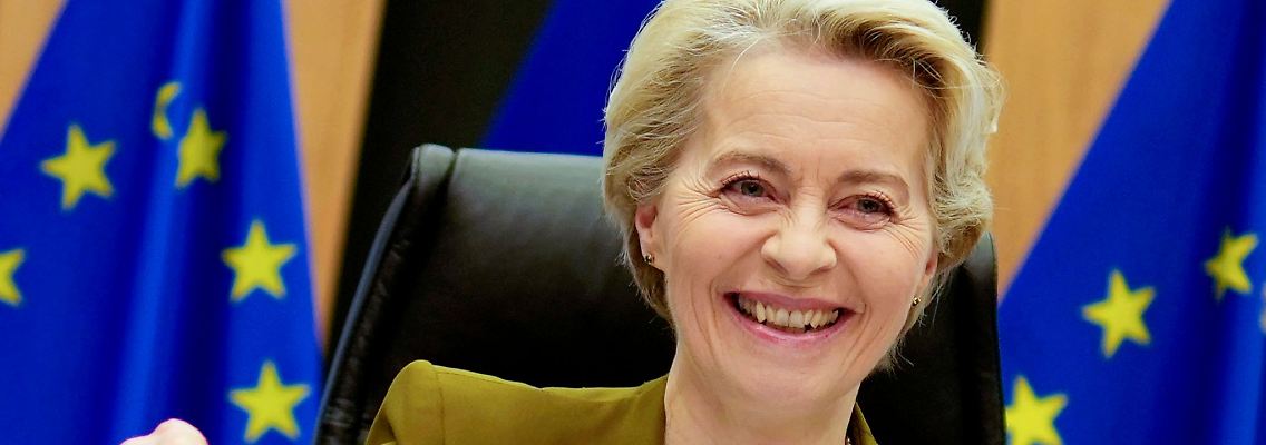 Ursula von der Leyen kann wohl bald eine neue Amtszeit ihrer Kommission einläuten (Archivbild).