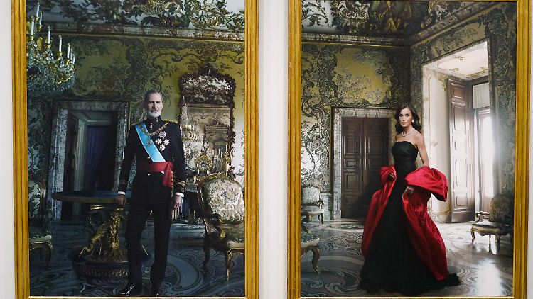 Bildschön, aber teuer: König Felipe und Königin Letizia posieren für Annie Leibovitz.