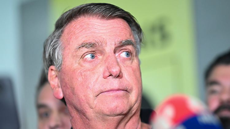 Könnte für lange Zeit hinter Gittern landen: Brasilien Ex-Präsident Bolsonaro. 