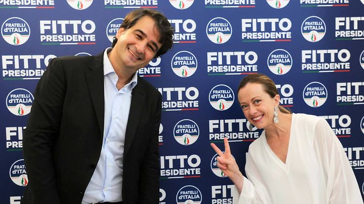 Fitto war als Melonis Kandidat lange umstritten, schafft es jetzt aber auf einen mächtigen EU-Posten.