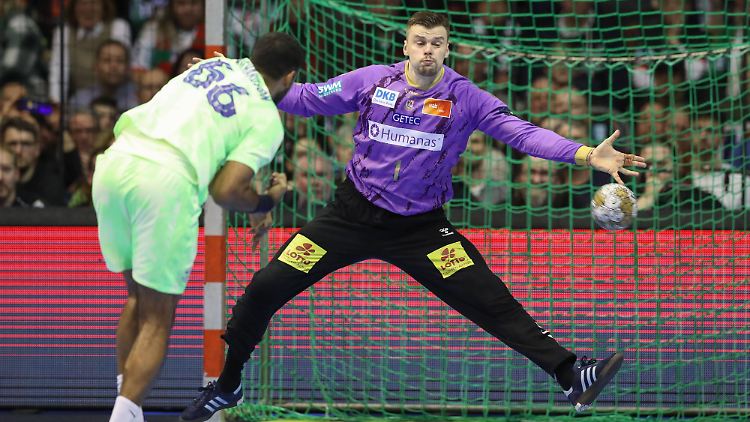 SCM-Torwart Hernandez schien mitunter unüberwindbar.