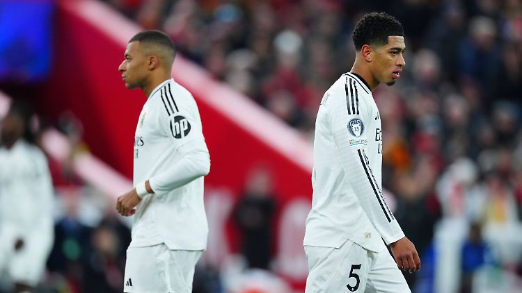 Für Mbappé und Bellingham sieht die Welt nach fünf Spieltagen in der Champions League sehr seltsam aus.