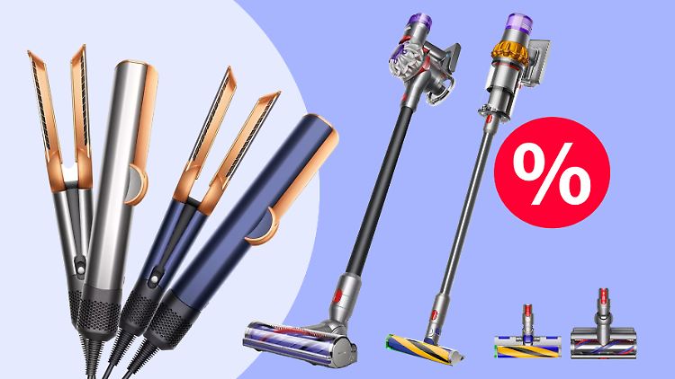 Dyson zum Black Friday: Sowohl Staubsauger als auch Styling-Tools sind beim Deal-Event reduziert. 