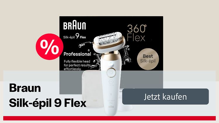 Dieser Epilierer von Braun ist zum Black Friday 30 Prozent reduziert.