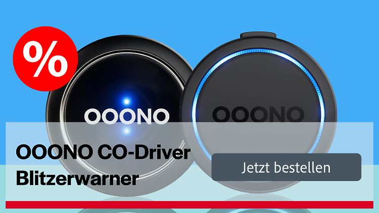 Zum Black Friday werden die Blitzerwarner von Ooono massiv günstiger.