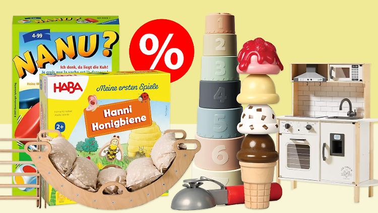 Über diese Angebote für Kinderspielzeug freuen sich Eltern am Black Friday.