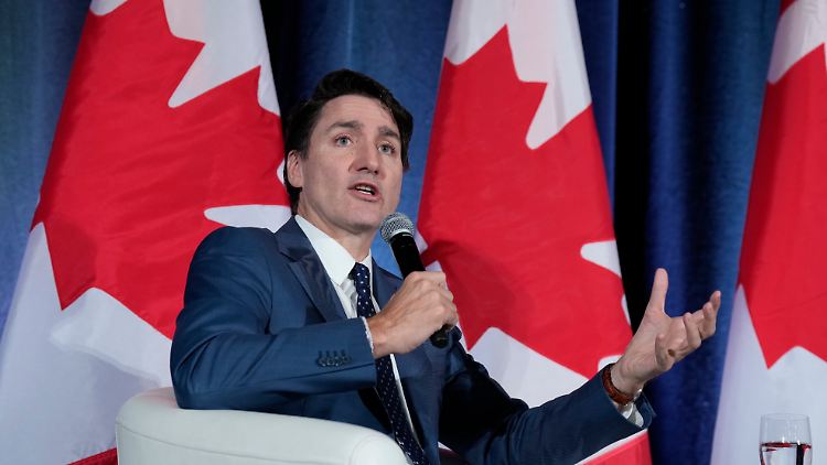 Er wolle den drohenden Zollstreit durch Gespräche mit Trump lösen, sagte Trudeau vor seiner Reise nach Florida.