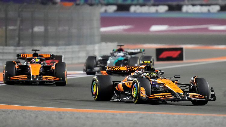 McLaren feierte einen Doppelsieg im Sprint von Katar.