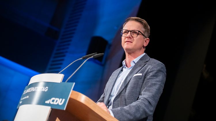 "Die Schuldenbremse gehört zur CDU", sagt Generalsekretär Carsten Linnemann.
