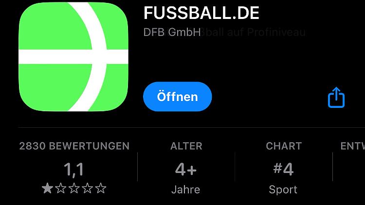 Dieser Screenshot aus dem iOS-App-Store vom 23. November zeigt, wie schlecht das Update bewertet wurde.