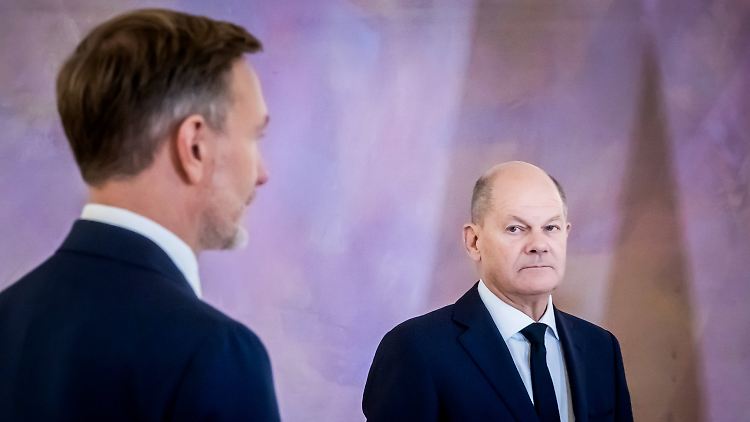 Die Regierung am Ende: Scholz und Lindner am 7. November. 