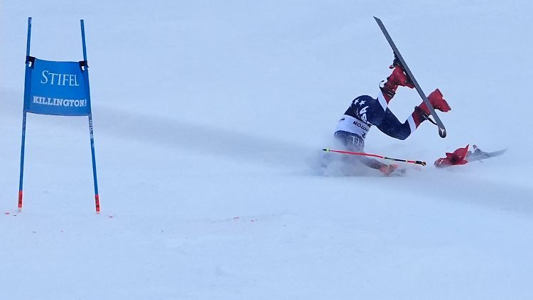 Mikaela Shiffrins Sturz wirkte lange nach.