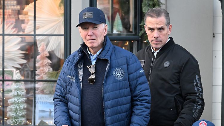 Joe Biden wollte sich im Fall seines Sohnes, Hunter Biden, nicht bei der Justiz einmischen. Nun tut er es doch. 