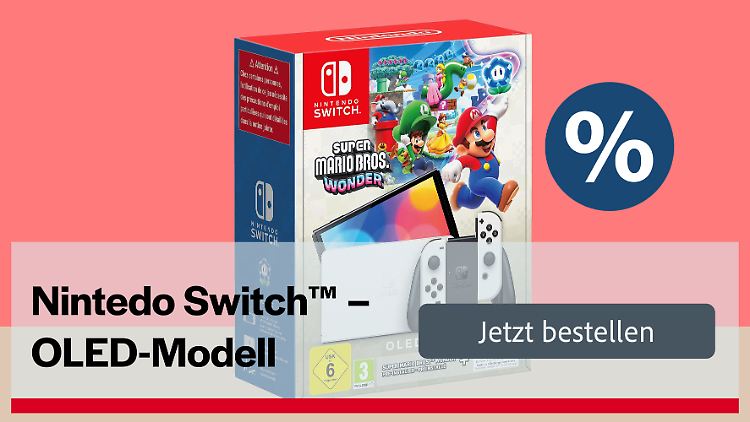 Nintendo Switch OLED-Bundle am Cyber Monday.