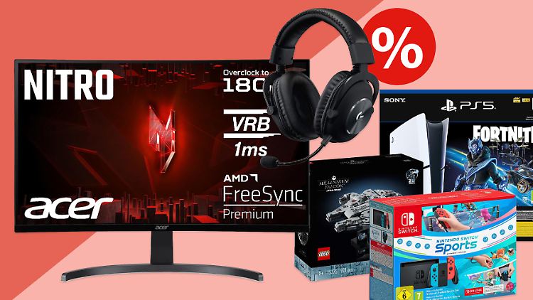 Die letzten Angebote für Gamer am Cyber Monday.