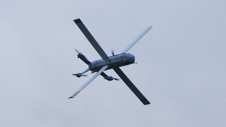 Künstliche Intelligenz steuert die Drohne vom Typ HX-2.