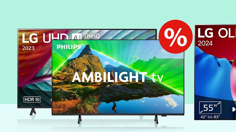 Fernseher am Cyber Monday: Diese TVs gibt es jetzt noch günstiger.