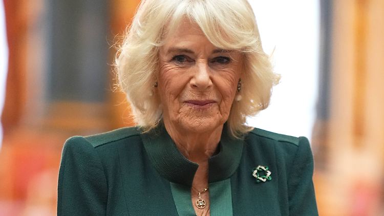 Muss sich noch schonen: Königin Camilla.