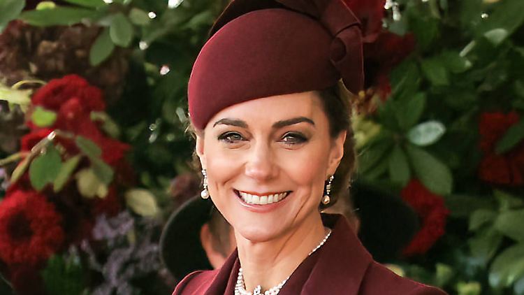 Ihr Lächeln ist zurück: Prinzessin Kate.