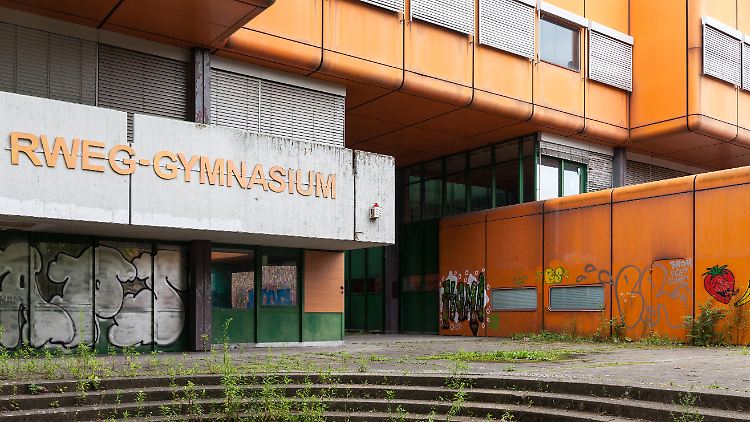 Symbol einer maroden Bildungslandschaft, nicht nur in Deutschland: die Ruine eines Berliner Gymnasiums. (Archivbild)