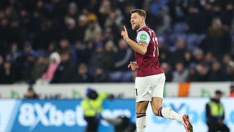 Das erste Tor in der Premier League: Niclas Füllkrug feiert ein gelungenes Comeback.