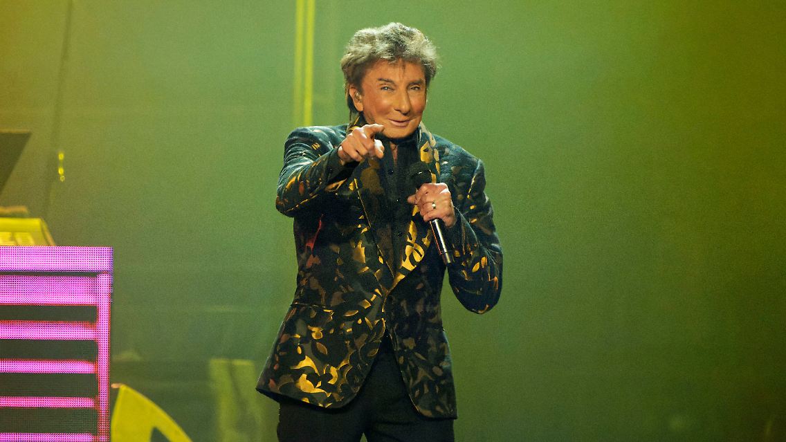 Barry Manilow bei einem Konzert im Juli in Chicago.