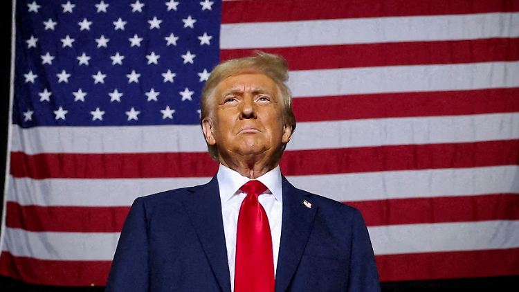 Mit voller Kraft in Richtung seiner Amtseinführung am 20. Januar: Donald Trump.