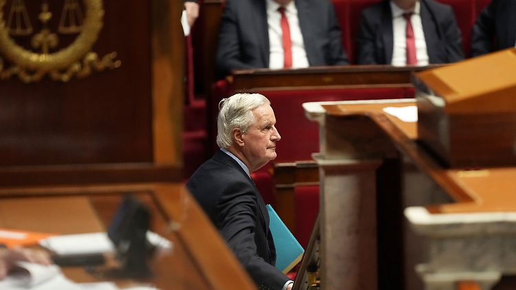 Seine Regierung ist zu Fall gebracht worden: Michel Barnier.