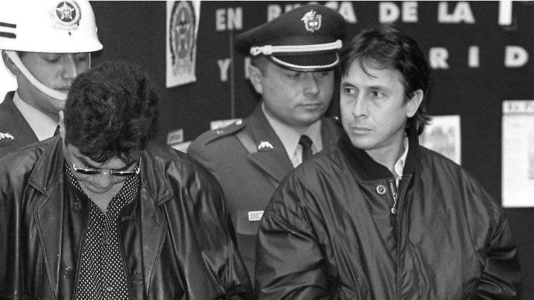 Fabio Ochoa Vásquez (r.) war einer der Hauptakteure des Medellin-Drogenkartells.